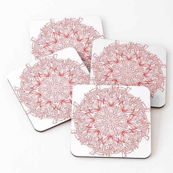 Item preview,  Ernesto the vampire mandala red designed and sold by UrielCalavera.
