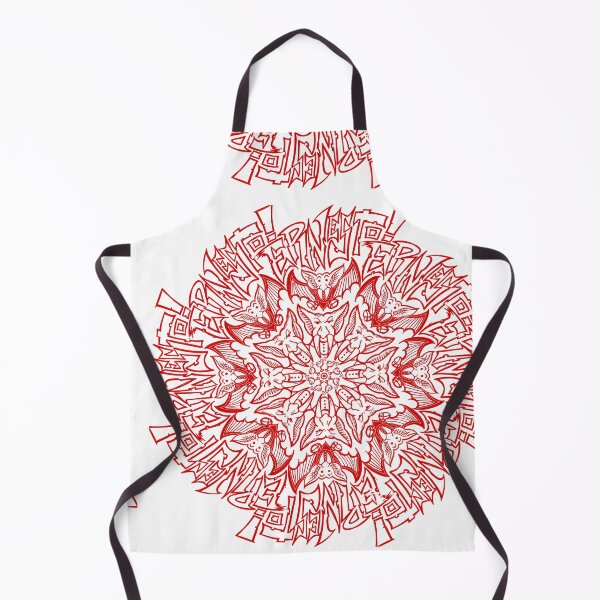 Item preview,  Ernesto the vampire mandala red designed and sold by UrielCalavera.