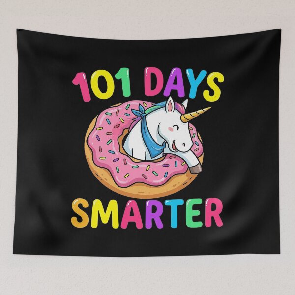 Item preview, 101 Days Smarter 101st Day School Dabbing Unicorn designed and sold by traceydowns.