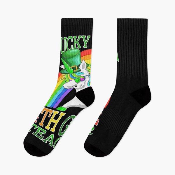 Item preview, Lucky To Be A 4th Grade Teacher Unicorn St Patrick's Day designed and sold by traceydowns.