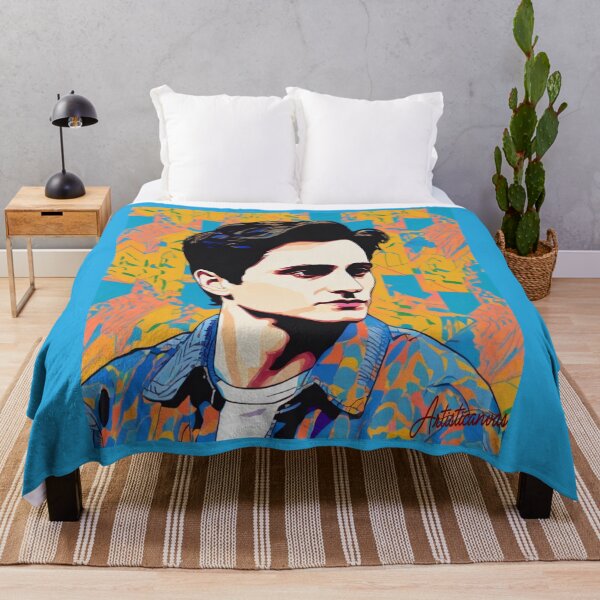 Item preview, "Ezra Koenig: Indie-Pop Pop Art Portrait" designed and sold by Artisticanvas.