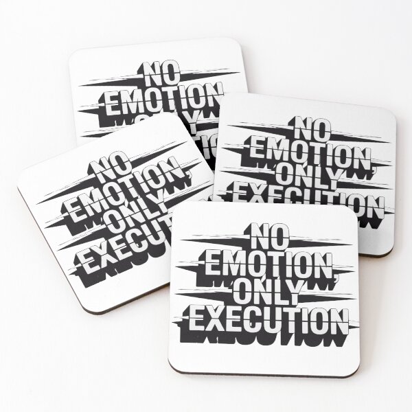 Item preview, No Emotion, Only Execution – Cold Precision & Uncompromising Discipline designed and sold by Starbroos.