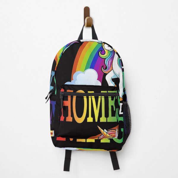 Item preview, Homeschool Will Be Magical Unicorn Back To School designed and sold by jewellmeyers.