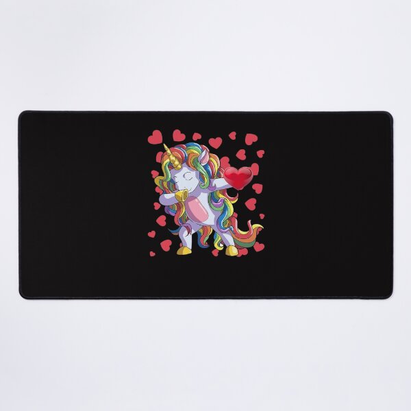 Item preview, Valentine's Day Girls Women Dabbing Unicorn Valentines designed and sold by jewellmeyers.