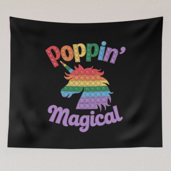 Item preview, Poppin' Magical Valentine's Day Unicorn Popping designed and sold by traceydowns.