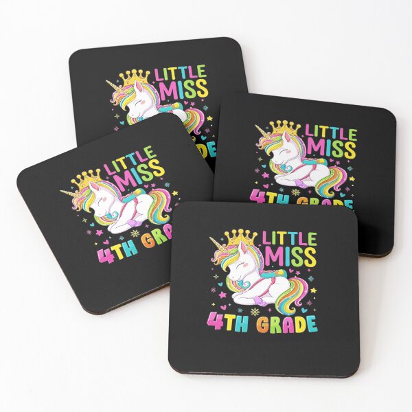 Item preview, Little Miss 4th Grade Back To School Hello Fourth Grade Girl designed and sold by traceydowns.