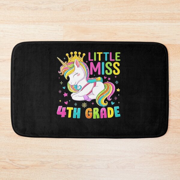Item preview, Little Miss 4th Grade Back To School Hello Fourth Grade Girl designed and sold by traceydowns.