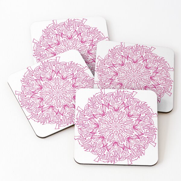 Item preview,  Ernesto the vampire mandala purple designed and sold by UrielCalavera.
