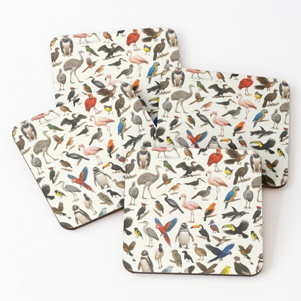 Item preview, Birds of South America Retro  Animal Wildlife Chart designed and sold by kakarikihill.