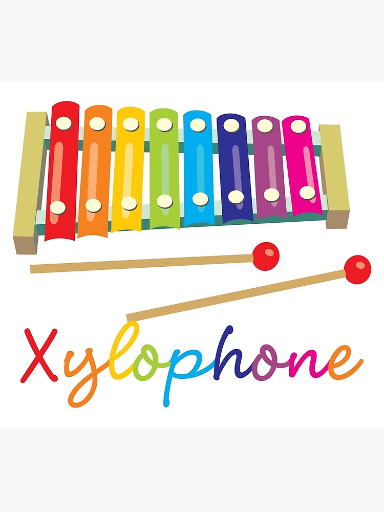 "Xylophone" Poster for Sale by evisionarts Redbubble