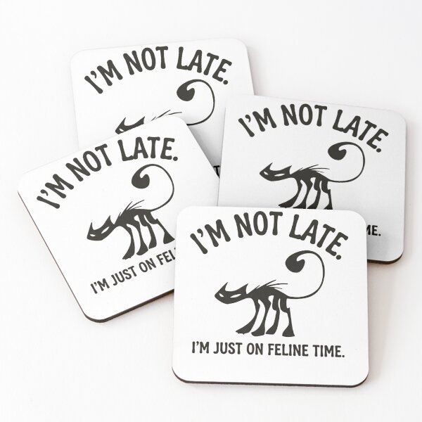 Item preview, Feline Time - Funny Stylized Cat Graphic designed and sold by Boski22.