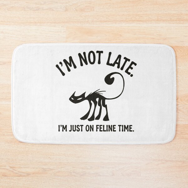 Item preview, Feline Time - Funny Stylized Cat Graphic designed and sold by Boski22.