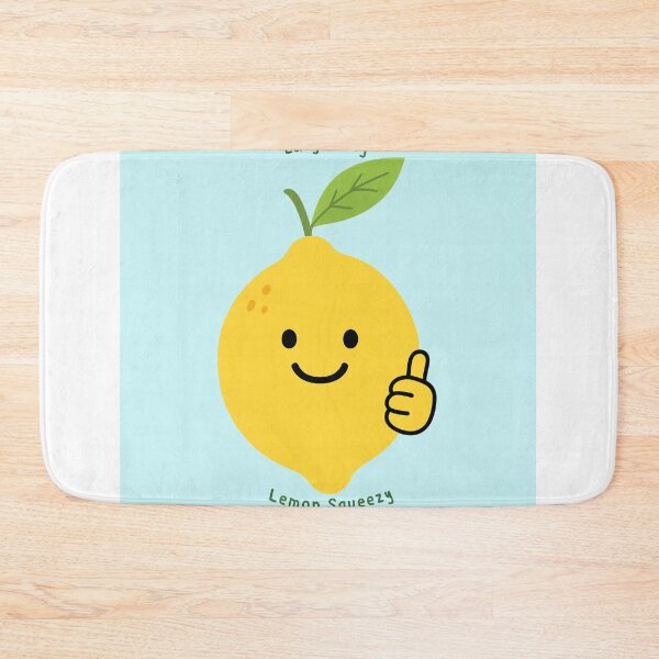 Item preview, Easy Peasy Lemon Squeezy Light Blue designed and sold by MaxLugerStudio.