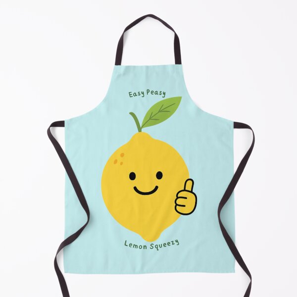 Item preview, Easy Peasy Lemon Squeezy Light Blue designed and sold by MaxLugerStudio.
