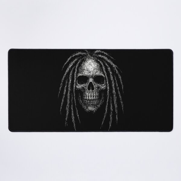 Item preview, Dreadlocks Skull Distressed Grunge Artwork designed and sold by Mortisigil.