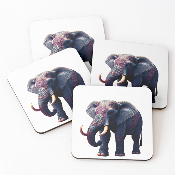 Item preview, Sophisticated Thai Elephant Mandala designed and sold by MooDigitalArt.