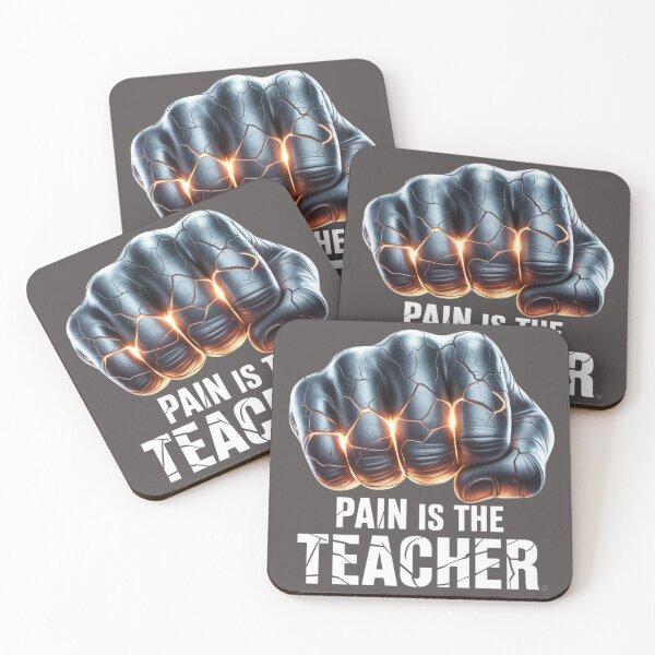 Item preview, Pain Is the Teacher – Strength comes through pain and discipline designed and sold by Starbroos.