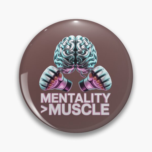 Item preview, Mentality Over Muscle – Mental strength beats brute force designed and sold by Starbroos.