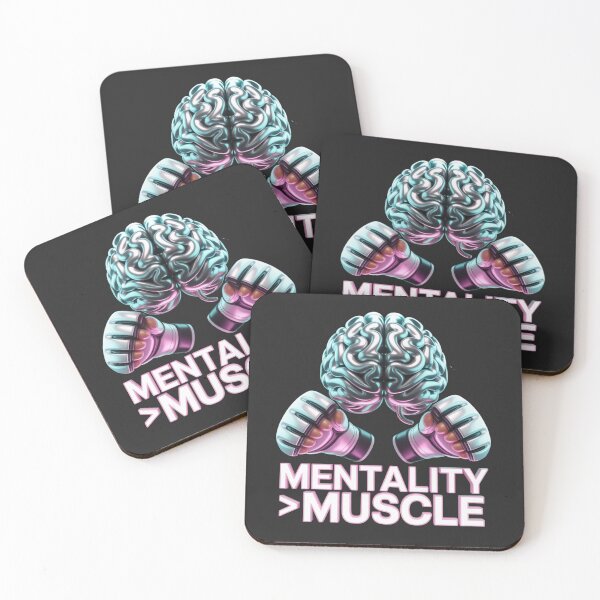 Item preview, Mentality Over Muscle – Mental strength beats brute force designed and sold by Starbroos.