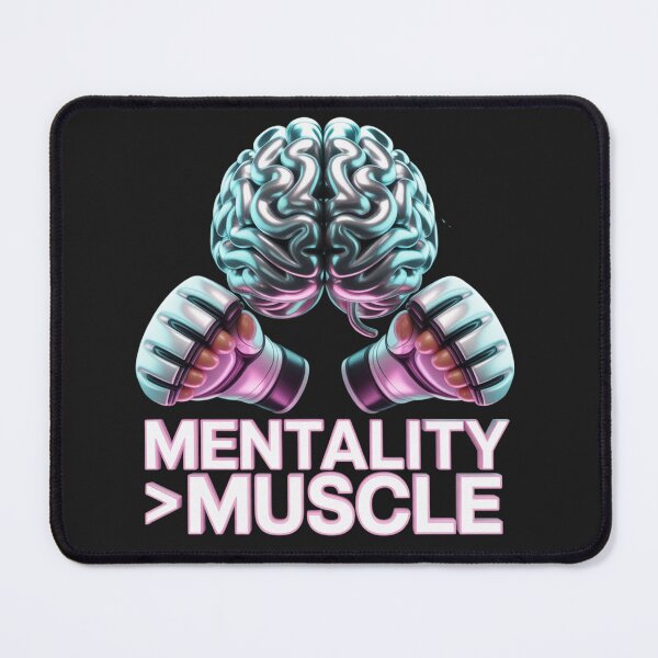 Item preview, Mentality Over Muscle – Mental strength beats brute force designed and sold by Starbroos.