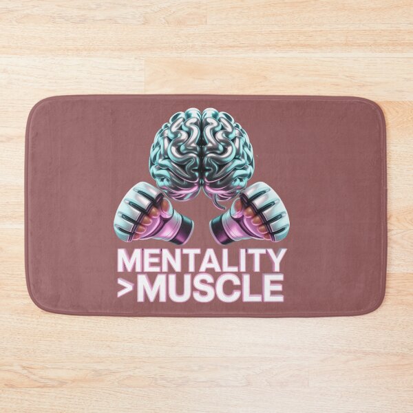 Item preview, Mentality Over Muscle – Mental strength beats brute force designed and sold by Starbroos.