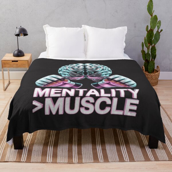 Item preview, Mentality Over Muscle – Mental strength beats brute force designed and sold by Starbroos.