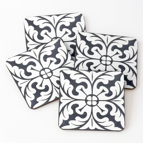 Item preview, Square Floral Pattern 1 designed and sold by HawthorneFlame.