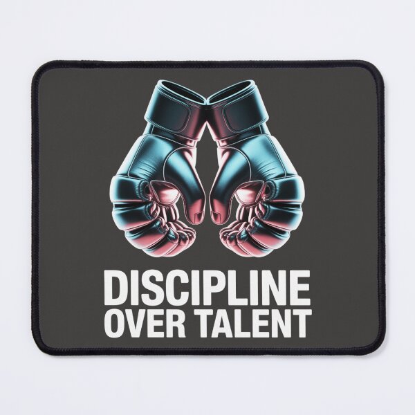 Item preview, Discipline Over Talent – Mental strength beats raw talent designed and sold by Starbroos.