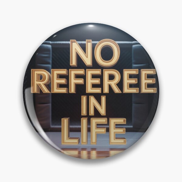Item preview, No Referee in Life – Mental Dominance & Uncompromising Fighting Mentality designed and sold by Starbroos.