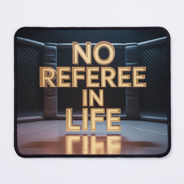 Item preview, No Referee in Life – Mental Dominance & Uncompromising Fighting Mentality designed and sold by Starbroos.