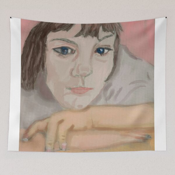 Item preview, Girl Portrait designed and sold by pinkyjainpan.