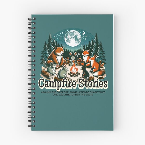 Item preview, Campfire Stories Animal Friends Enjoy Living In The Forest designed and sold by scooterbaby.