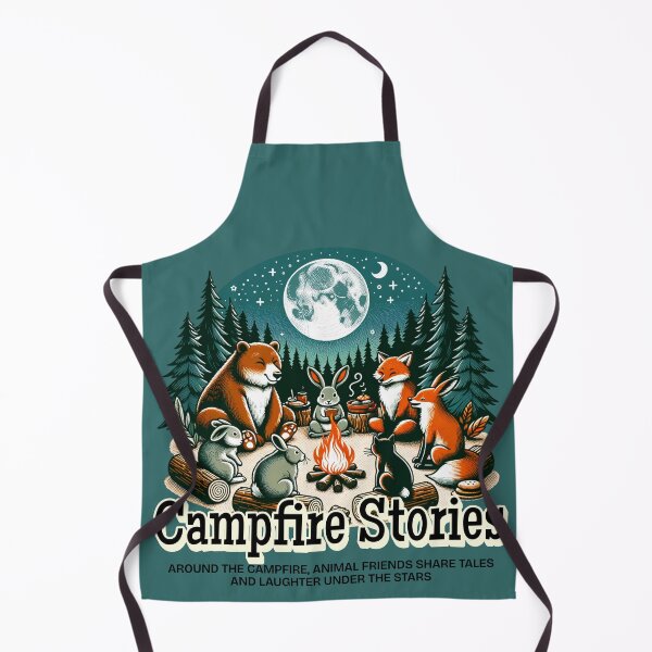 Item preview, Campfire Stories Animal Friends Enjoy Living In The Forest designed and sold by scooterbaby.