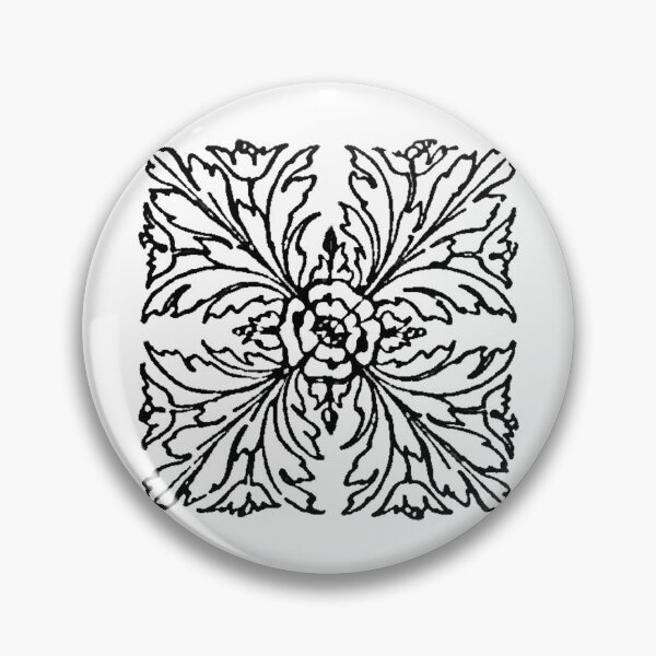 Item preview, Square Floral Pattern 2 designed and sold by HawthorneFlame.