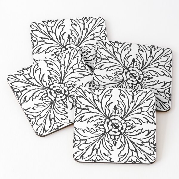 Item preview, Square Floral Pattern 2 designed and sold by HawthorneFlame.