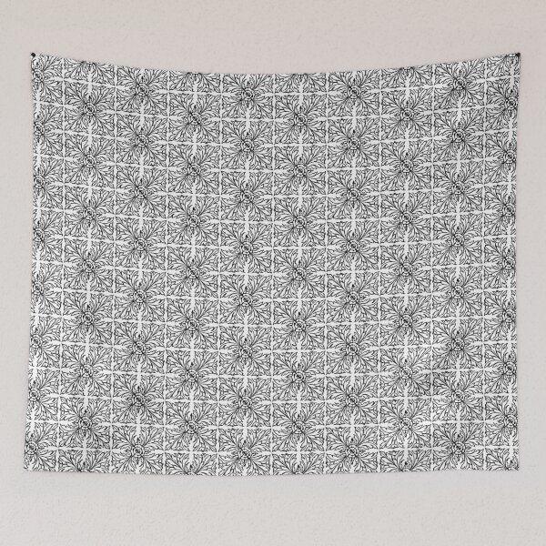Item preview, Square Floral Pattern 2 designed and sold by HawthorneFlame.