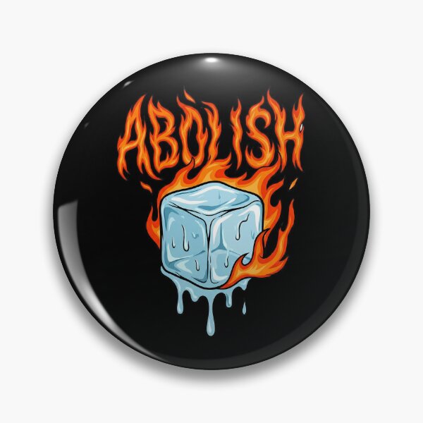 Item preview, Abolish Ice Flaming Cube designed and sold by k3rstman1.