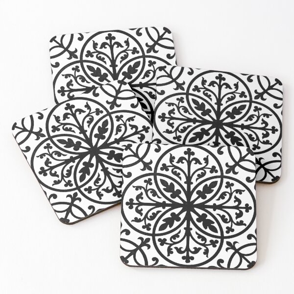 Item preview, Square Floral Pattern 3 designed and sold by HawthorneFlame.