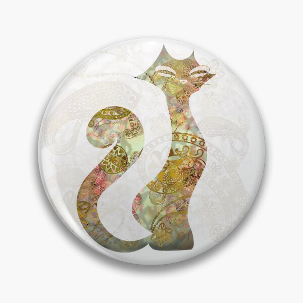 Item preview, The Tattoo Cats -  Ivory and GoldTattoo designed and sold by DreaMground.