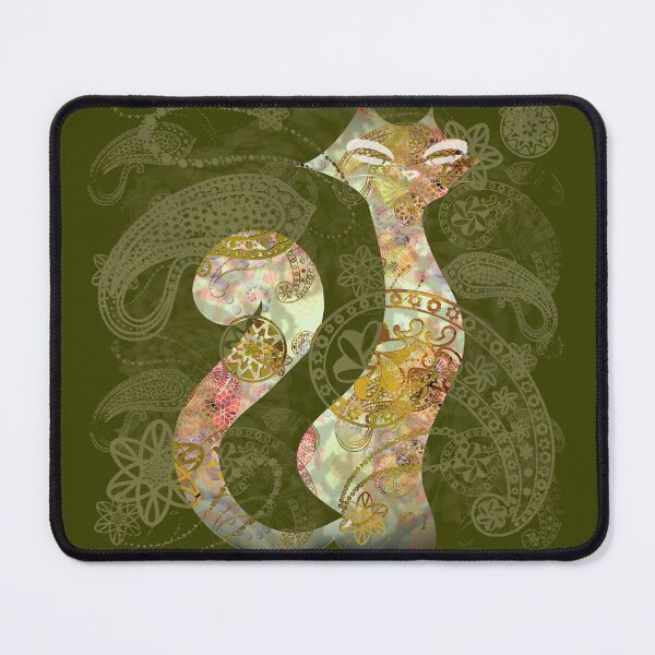 Item preview, The Tattoo Cats -  Ivory and GoldTattoo designed and sold by DreaMground.