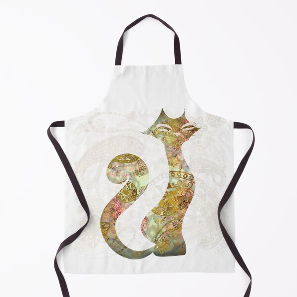 Item preview, The Tattoo Cats -  Ivory and GoldTattoo designed and sold by DreaMground.