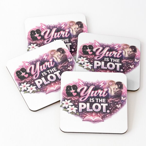 Item preview, Yuri Is the Plot | Girls’ Love Anime Statement Design, Sapphic Anime designed and sold by Item Geeks.