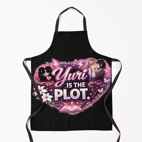 Item preview, Yuri Is the Plot | Girls’ Love Anime Statement Design, Sapphic Anime designed and sold by Item Geeks.