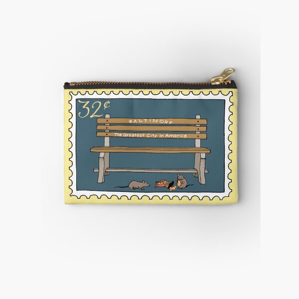 Item preview, Baltimore Greatest City in America Bench Stamp designed and sold by Elizabeth Weglein.