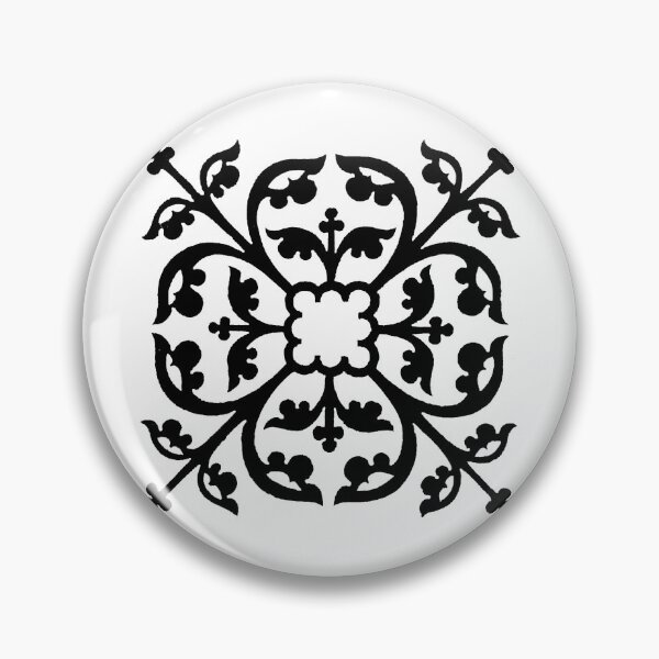 Item preview, Square Floral Pattern 4 designed and sold by HawthorneFlame.
