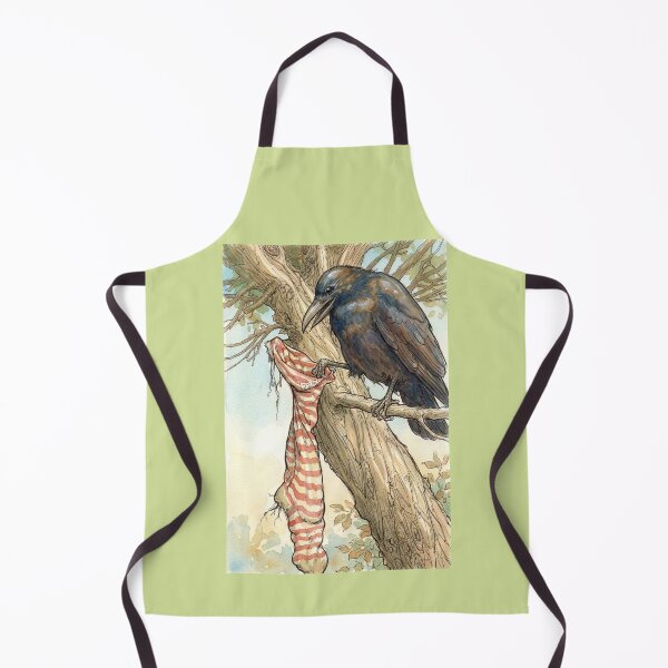 Item preview, Raven Fills His Stocking designed and sold by Tridentulus.