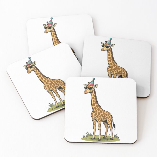 Item preview, Cool Giraffe Party Animal Wearing Sunglasses designed and sold by k3rstman1.