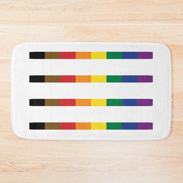 Item preview, Philadelphia Gay Pride Flag Bar Stickers designed and sold by TackyTime.