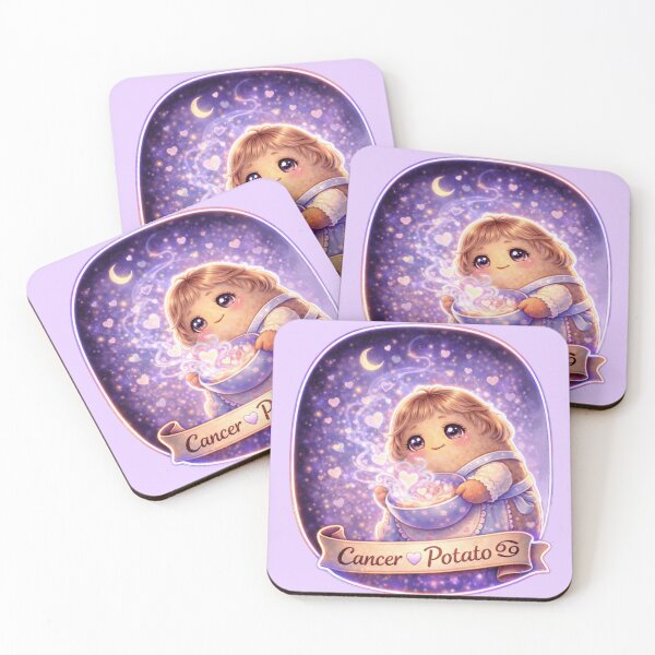 Item preview, Cancer Potato – Cozy Kawaii Zodiac with Maternal Love designed and sold by GorilaStudio.