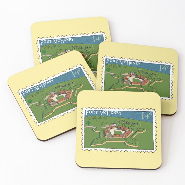 Item preview, Fort McHenry Baltimore Stamp designed and sold by Elizabeth Weglein.